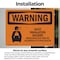 Signmission Safety Culture Sign, 5 in Width, Vinyl Decal, Rectangle OS-2PACK-WS-D-35-L-12581 - alternate 2